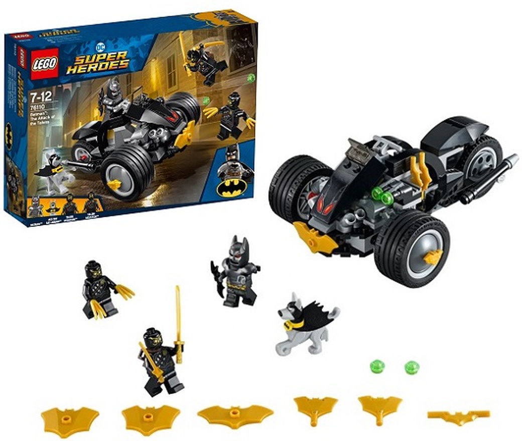Lego конструктор Marvel Super Heroes Бетмен: Нападение Когтей 76110 фото
