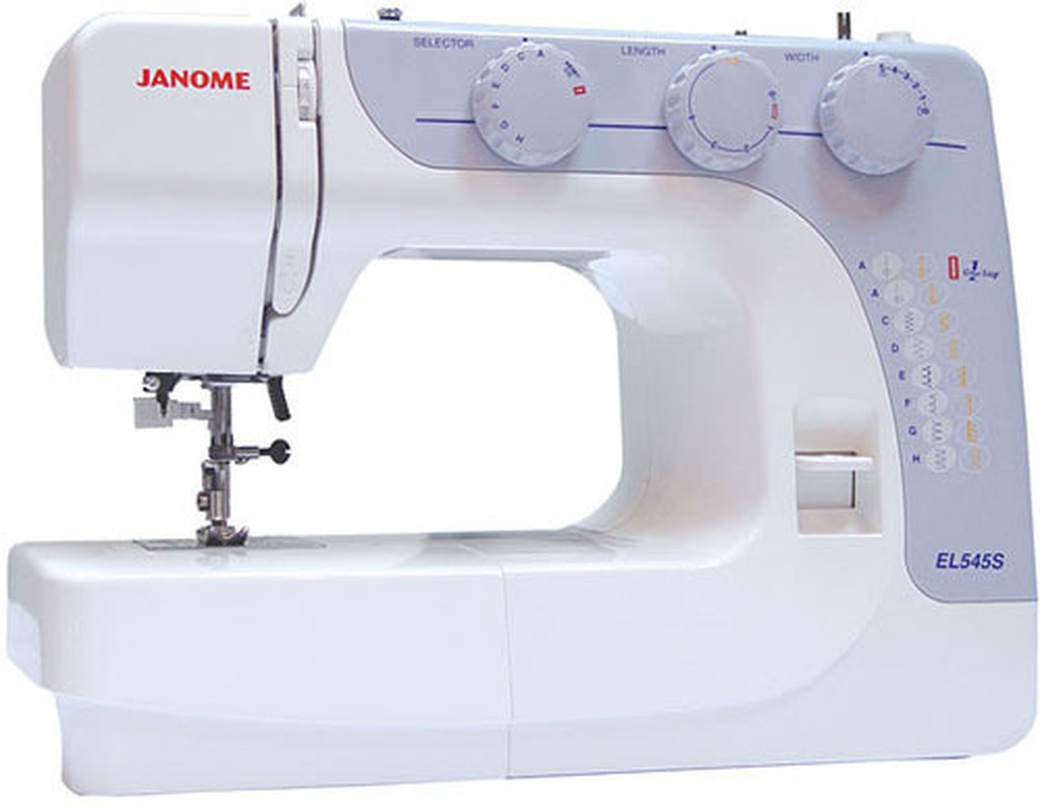 Швейная машина Janome EL545S белый фото
