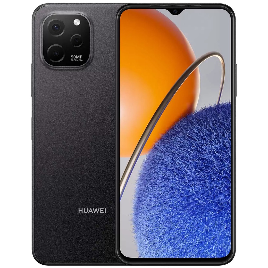 Смартфон Huawei Nova Y61 4/64 GB Полночный черный фото