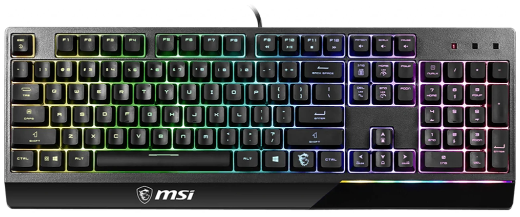 Клавиатура MSI Vigor GK30 RU, черный фото