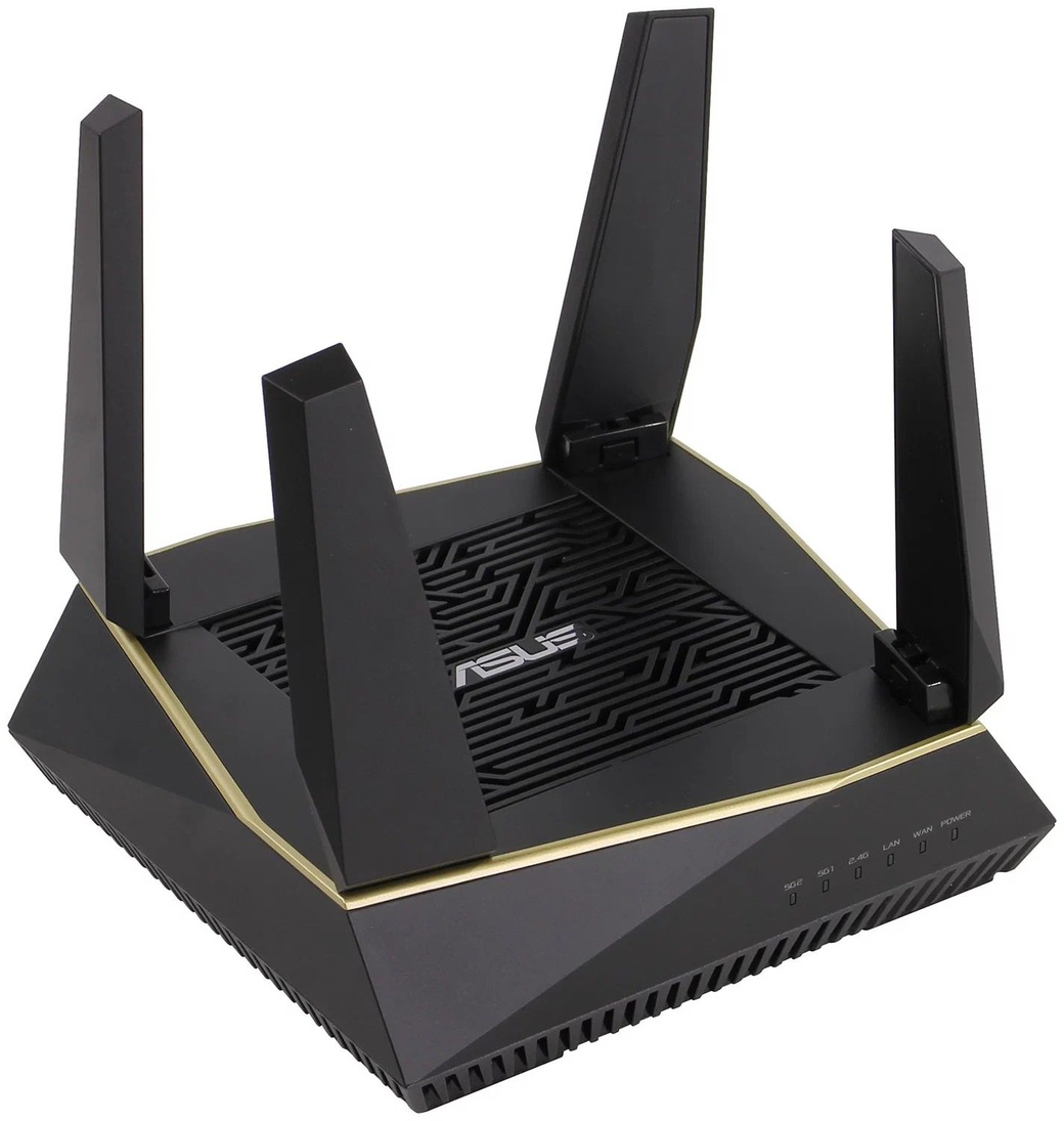 Wi-Fi роутер Asus RT-AX92U, черный фото