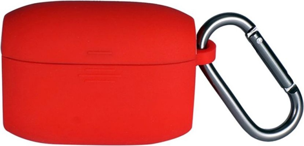 Защитный силиконовый чехол Bakeey для Jabra Elite 65t, красный фото