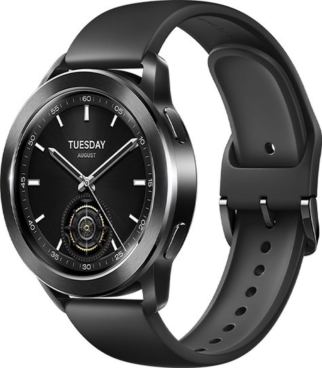 Умные часы Xiaomi Watch S3, чёрный фото
