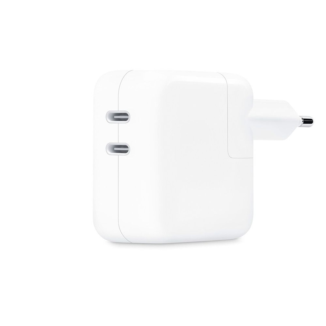 Сетевое зарядное устройство Apple 35W, 2 USB-C, MNWP3, белый фото