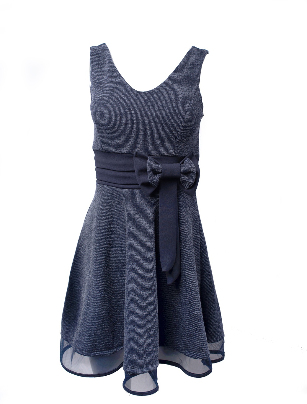 Платье Uniq abc1059, темно-синий, M фото