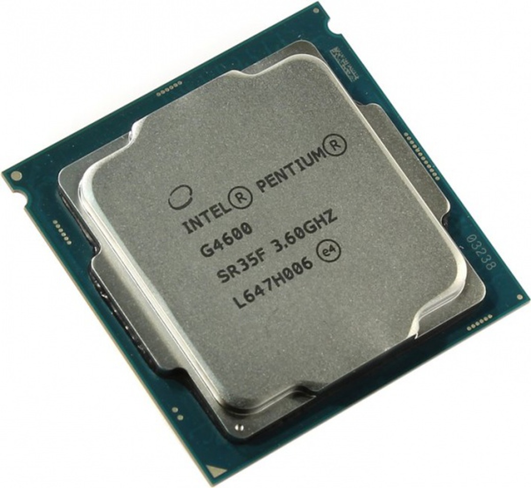Процессор Intel Original Pentium Dual-Core G4600 Soc-1151 (CM8067703015525S R35F) (3.6GHz/Intel HD Graphics 630) OEM фото