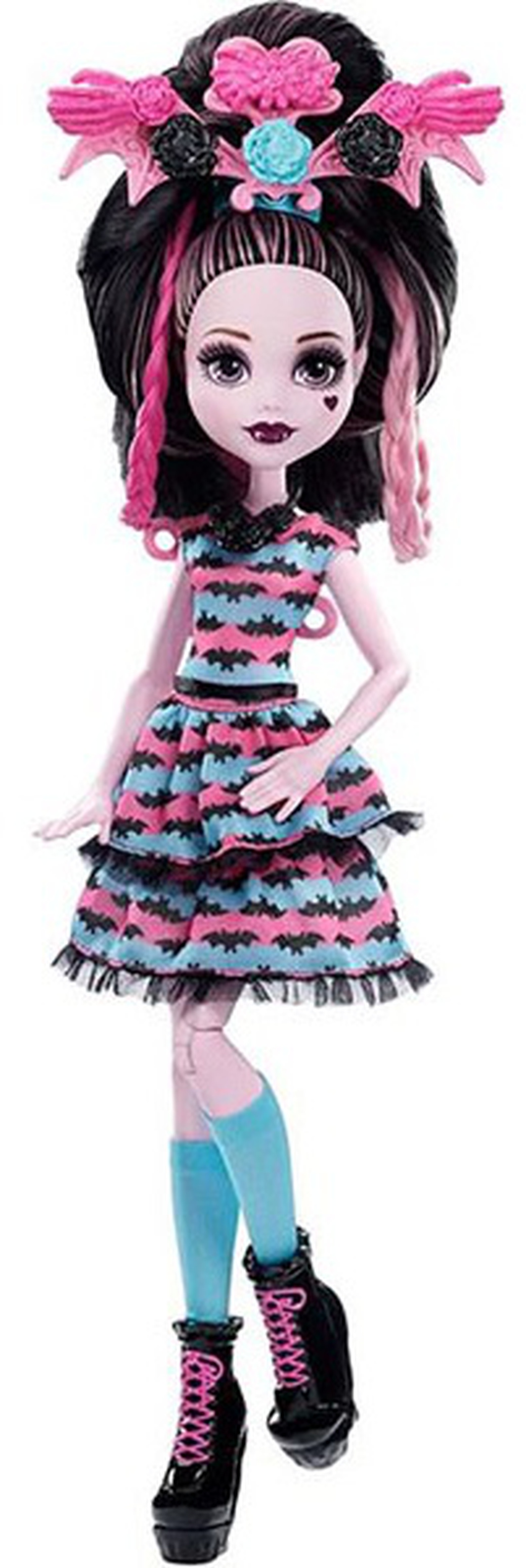 Monster High Дракулаура Стильные прически кукла Mattel DVH36 фото