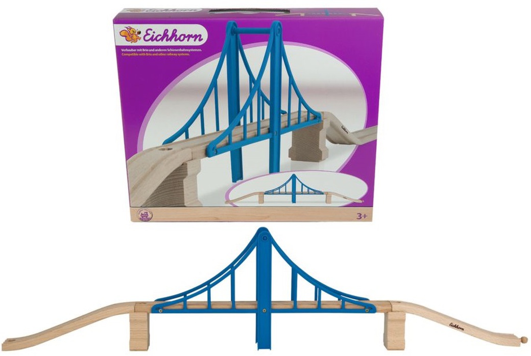 Eichhorn Доп. набор для деревянной ж/д Висячий мост фото