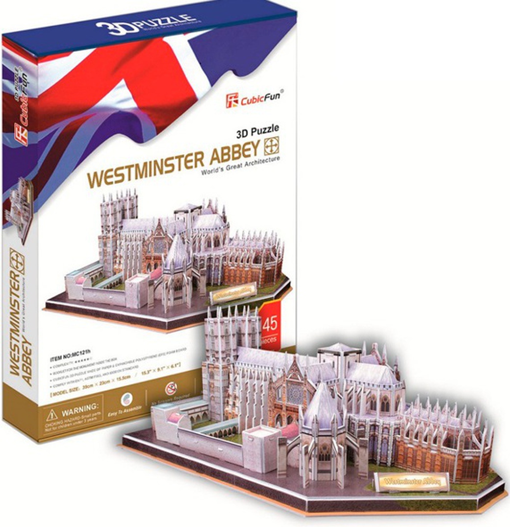 CubicFun 3D пазл Вестминстерское аббатство (Великобритания) фото
