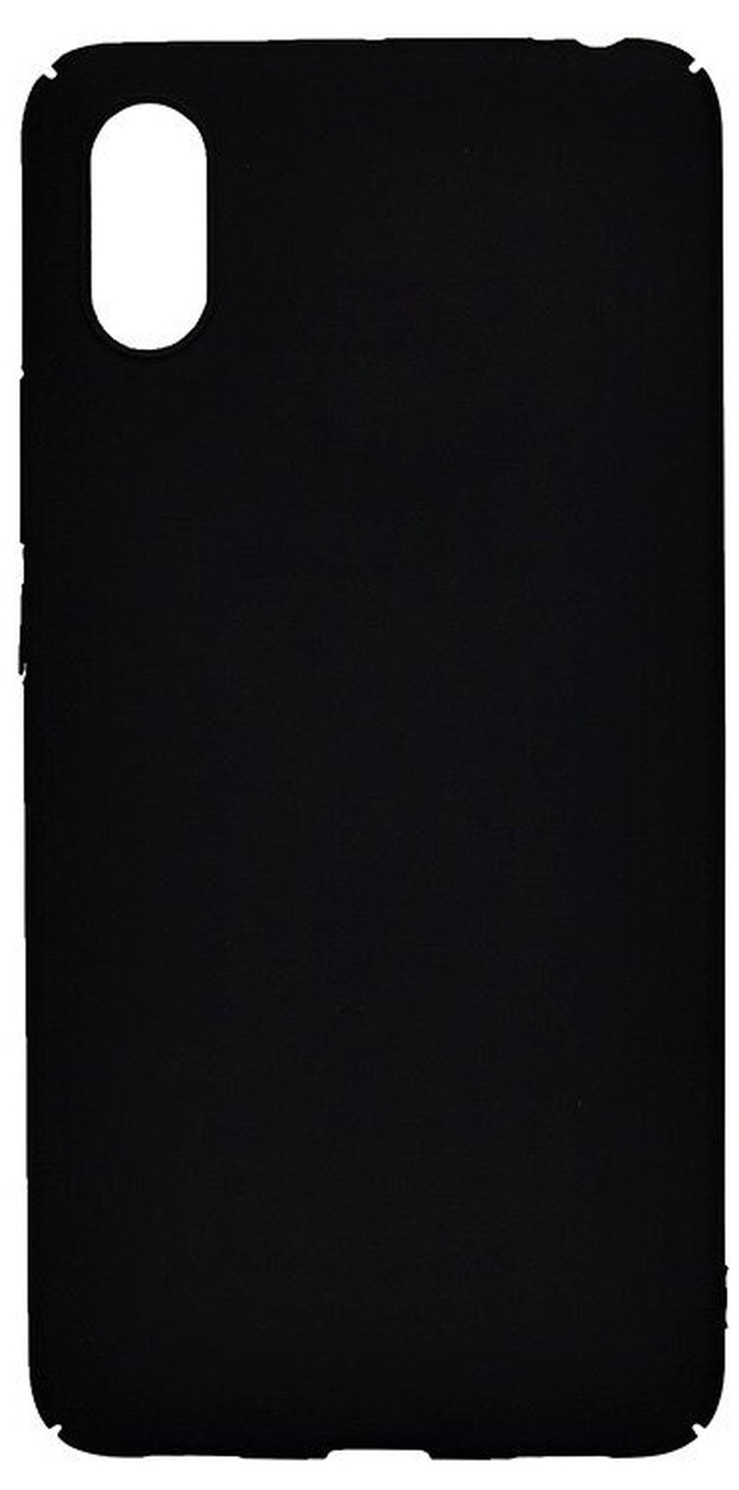 Чехол для смартфона Xiaomi Mi 8 Pro силиконовый (матовый черный), BoraSCO фото