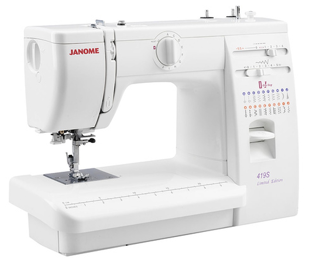 Швейная машина Janome 419S белый фото