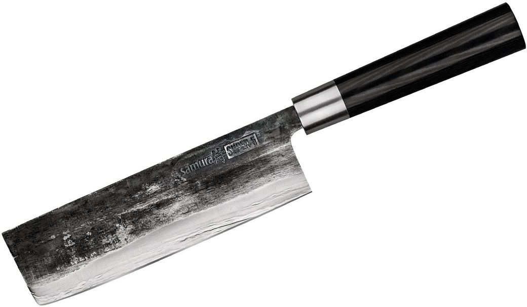 Нож кухонный "Samura SUPER 5" SP5-0043/K накири, 171 мм фото