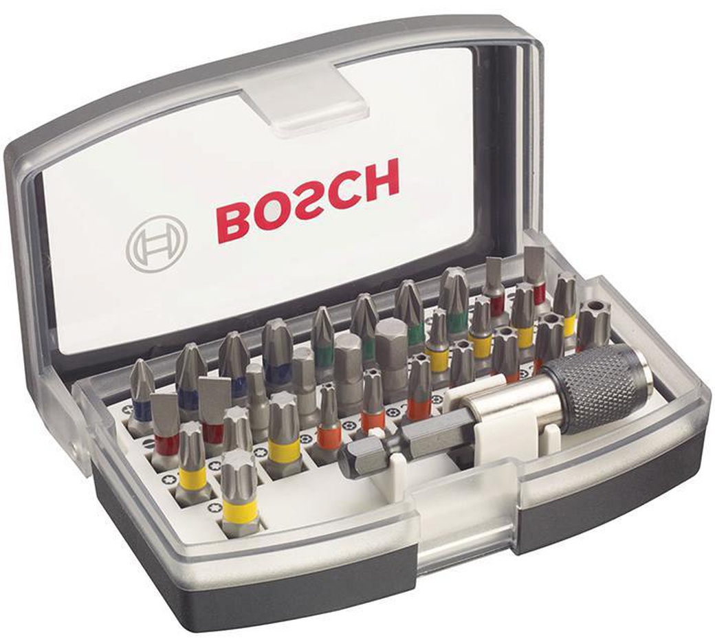 Набор бит Bosch 2.607.017.319 1/4'' 25мм 32шт фото
