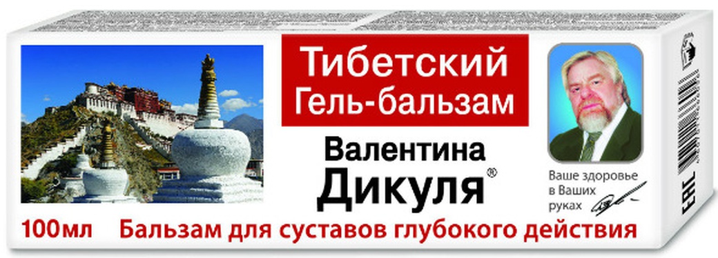 Валентина Дикуля гель-бальзам Тибетский 100мл фото