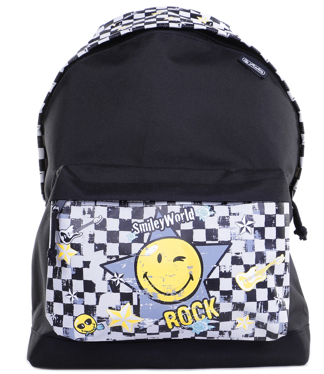 Herlitz Be.Bag Classic Smiley - детский рюкзакWorld Pop фото
