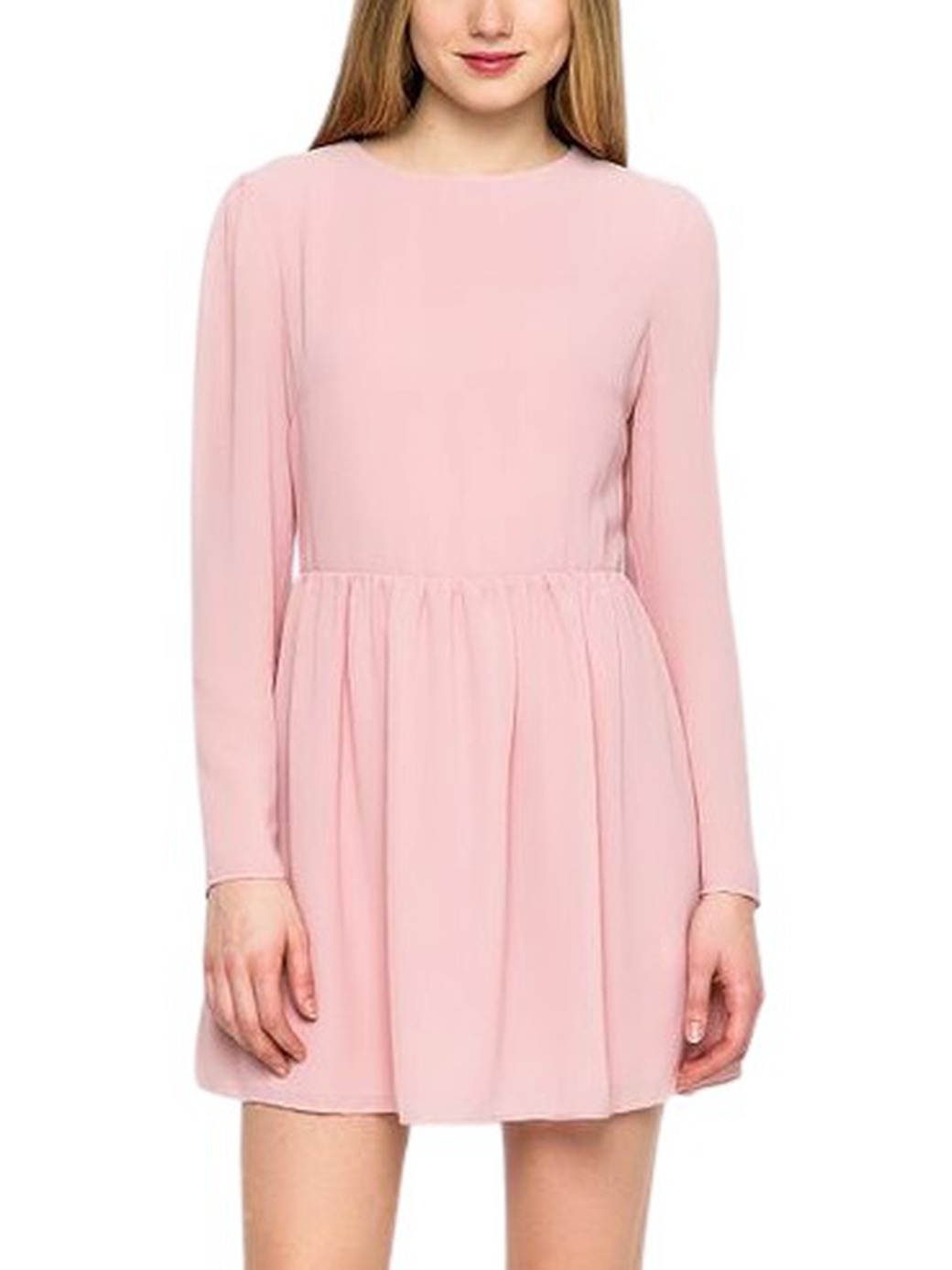 Платье Glamorous CK2061, пыльно розовый фото