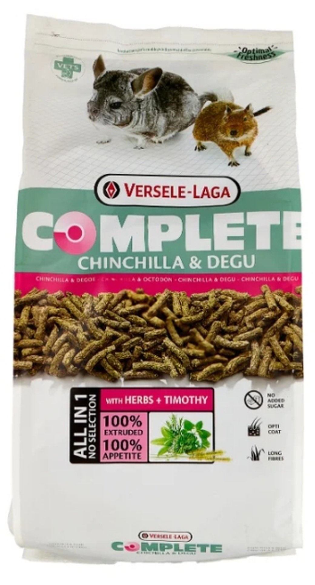 VERSELE-LAGA корм для шиншилл и дегу Complete Chinchilla & Degu 1,75 кг фото