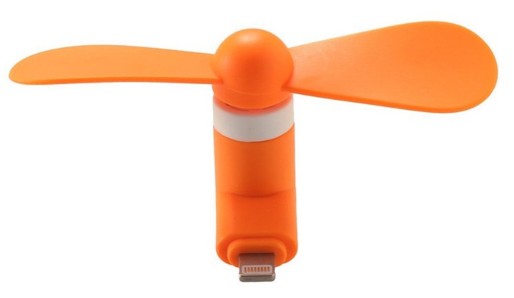 Вентилятор Lightning 8pin, оранжевый фото
