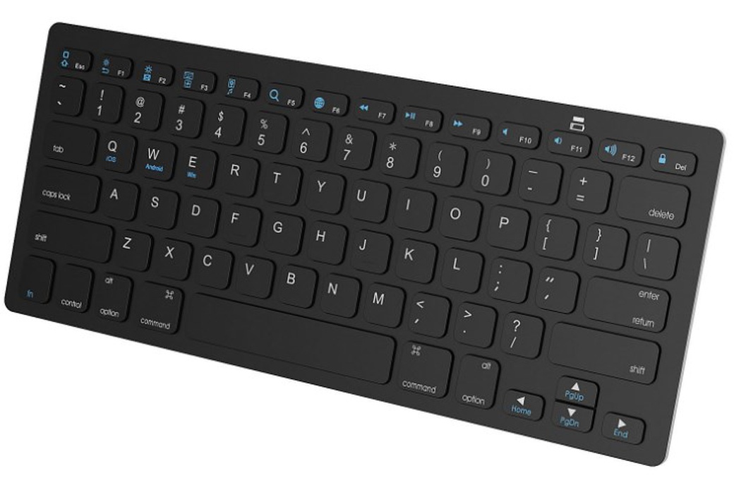 Беспроводная клавиатура X5 Bluetooth 3.0 для смартфонов, планшетов, черный фото