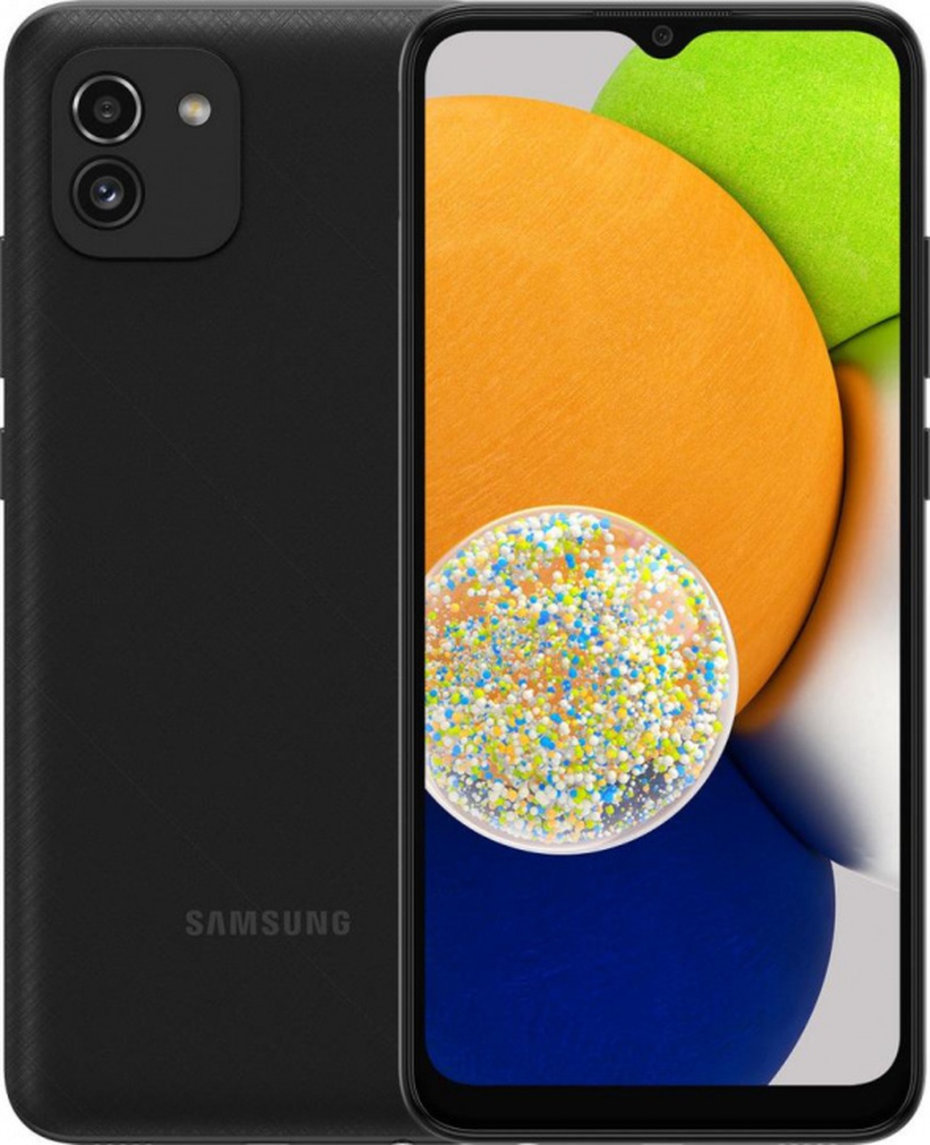 Смартфон Samsung (A035F) Galaxy A03 3/32Gb Черный фото