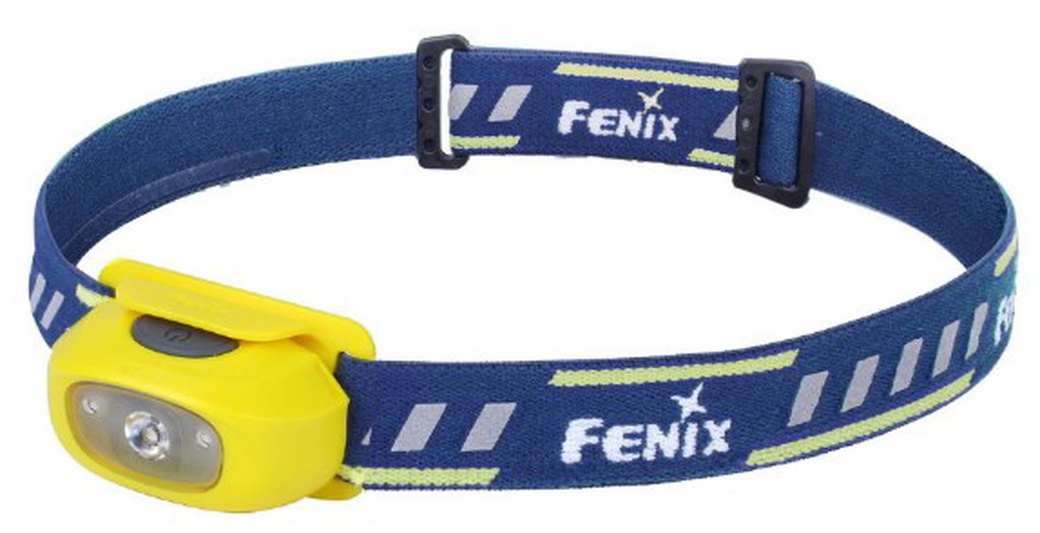 Фонарь светодиодный налобный Fenix HL16 желтый, 70 лм, 1-АА фото