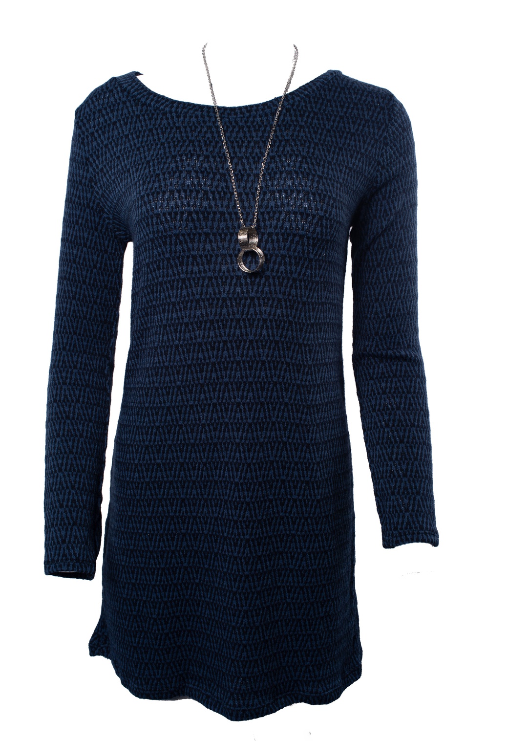 Платье Uniq с цепочкой abc0819, синий, 40 фото