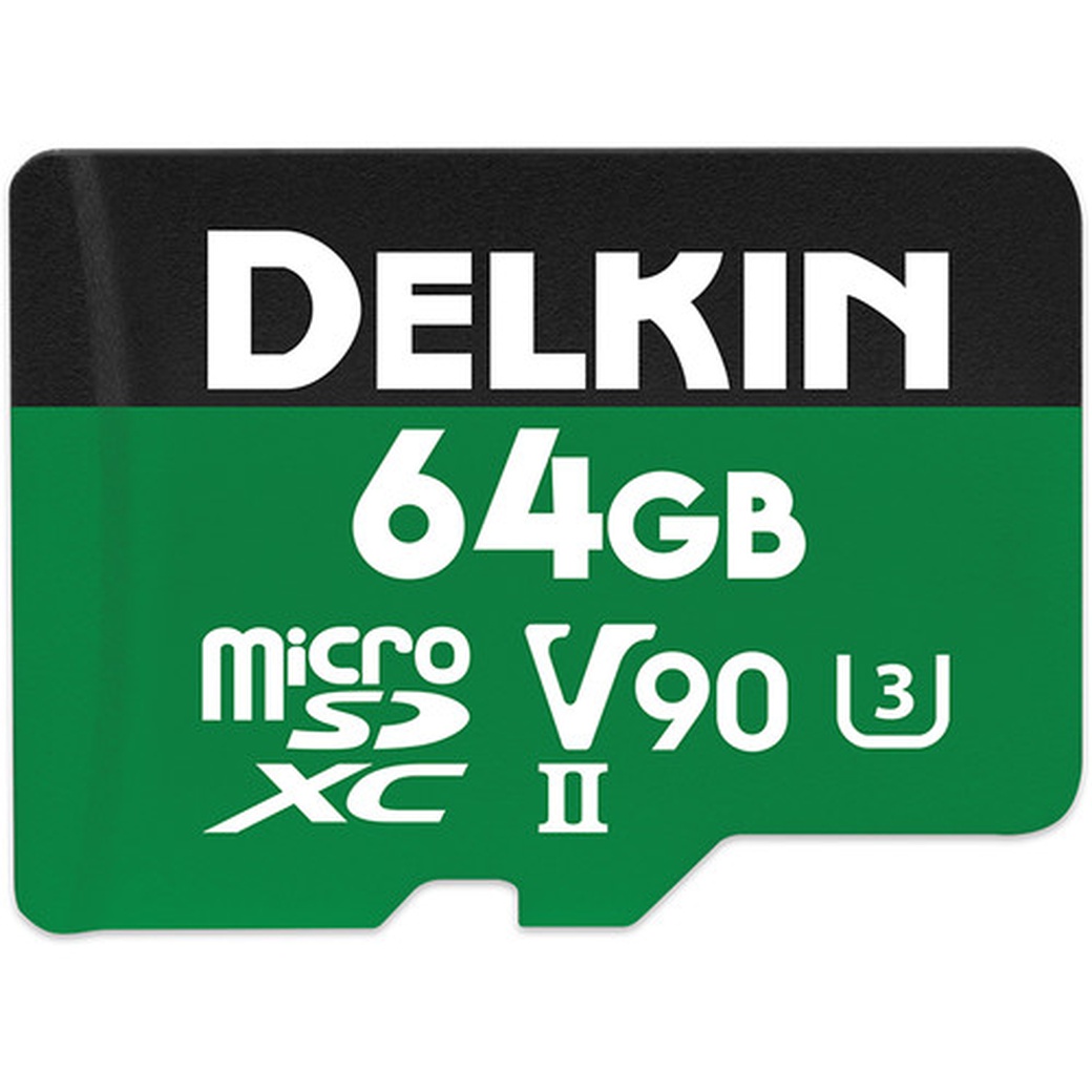 Карта памяти DELKIN POWER microSD 2000X UHS-II V90 (300/250MB/s) 64GB фото