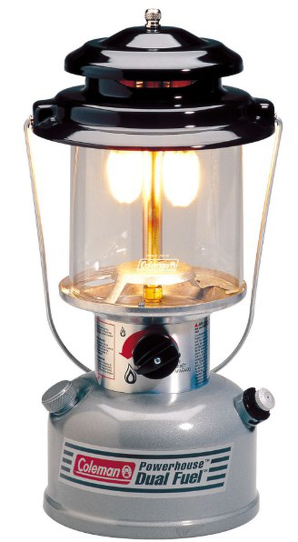 Лампа бензиновая Coleman Two Mantle Lantern (мощн 175W, 2 сеточки, объем бака 1L, время работы до 14 фото