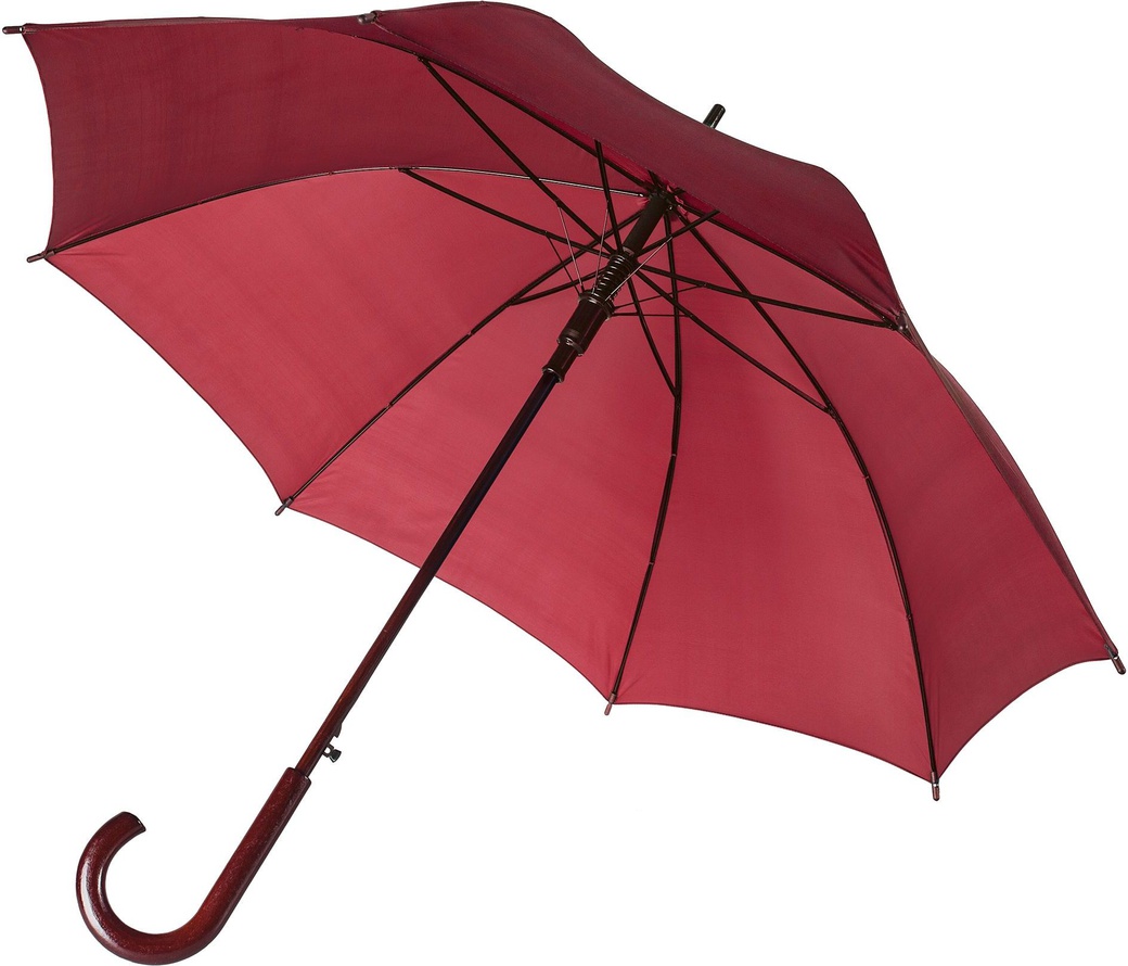 Зонт-трость Unit Standard, бордовый фото