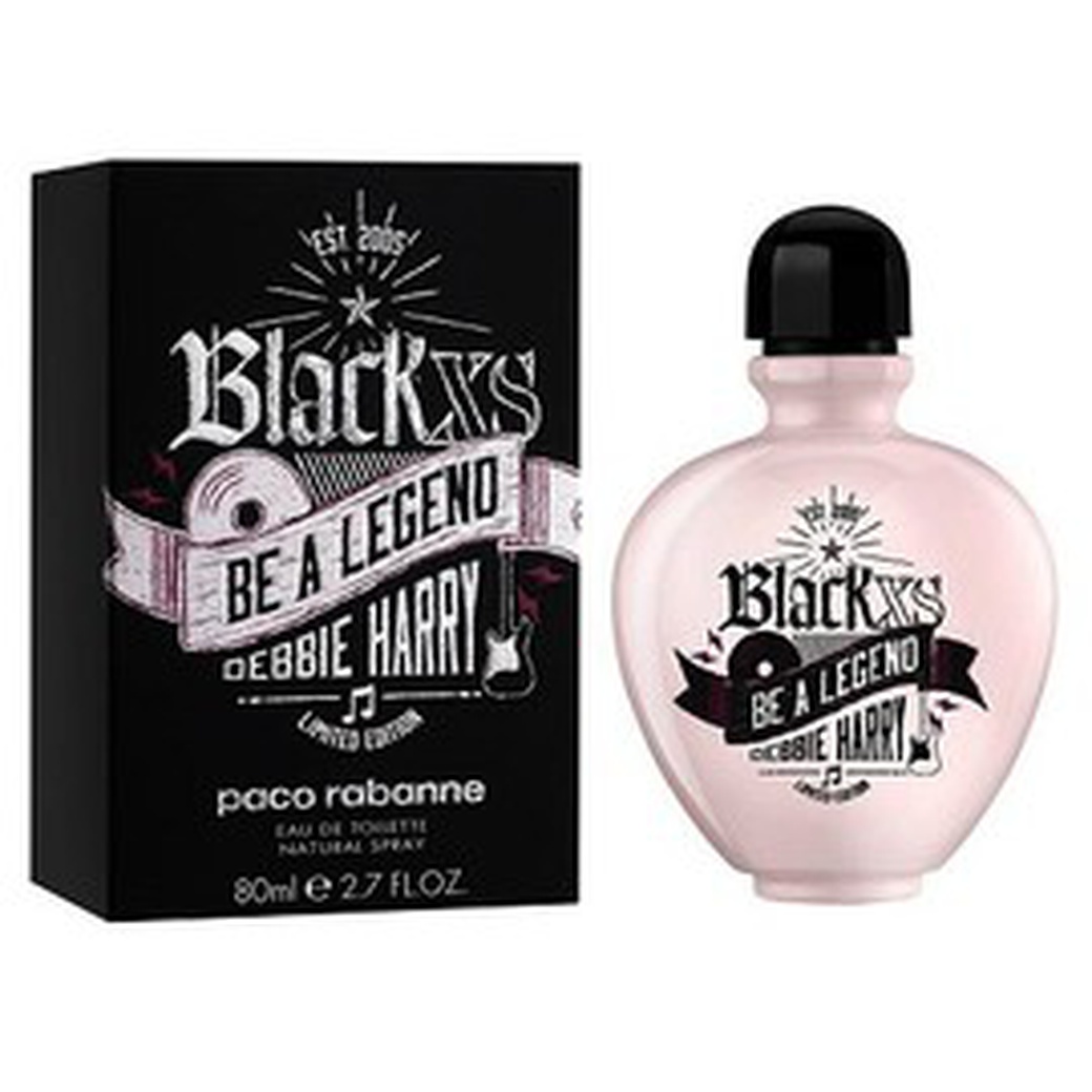 Туалетная вода Paco Rabanne Xs Black Be A Legend Debbie Harry w EDT 50 ml (жен) фото
