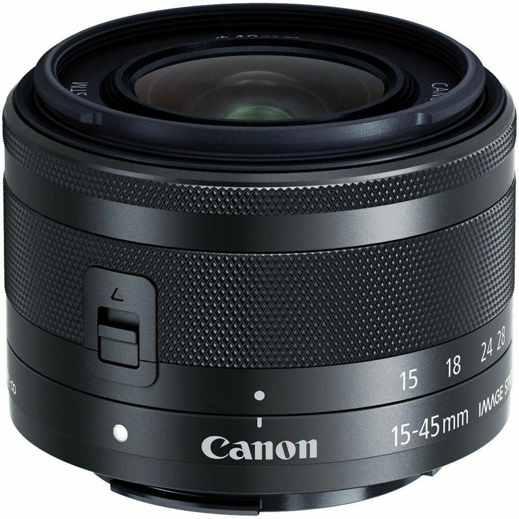 Canon EOS M50 kit EF-M 15-45mm f/3.5-6.3 IS STM черный фото