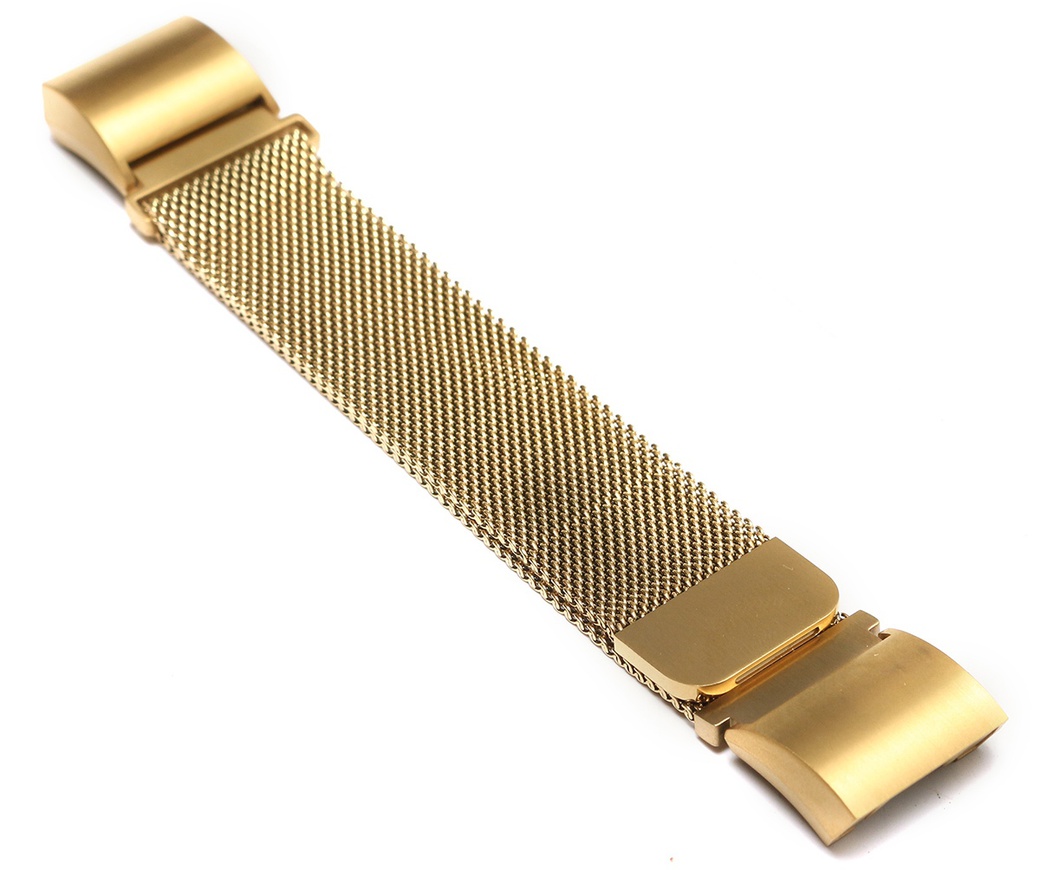 Ремешок для браслета Bakeey для Fitbit Charge 2, нержавеющая сталь, золото фото