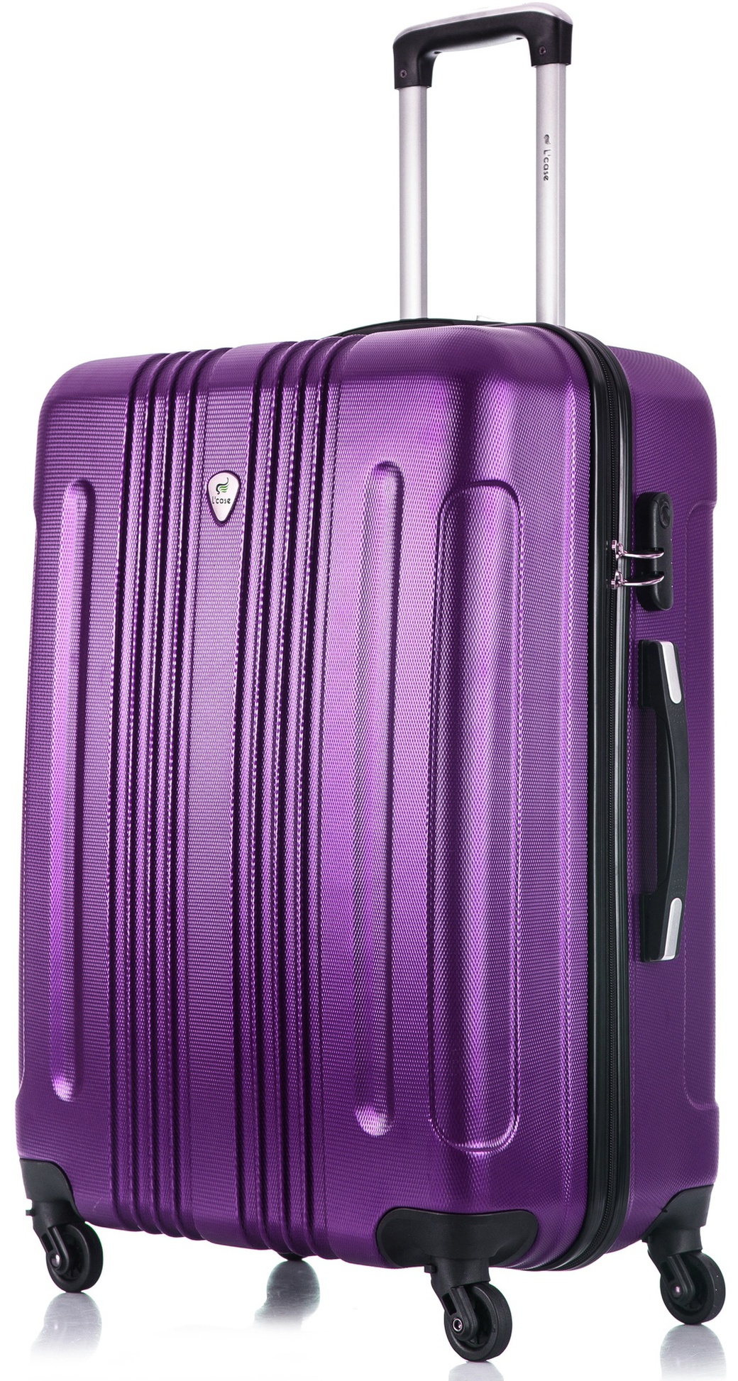 Чемодан L'Case Bangkok Фиолетовый 22 (M) 28*62*43 с расширением фото