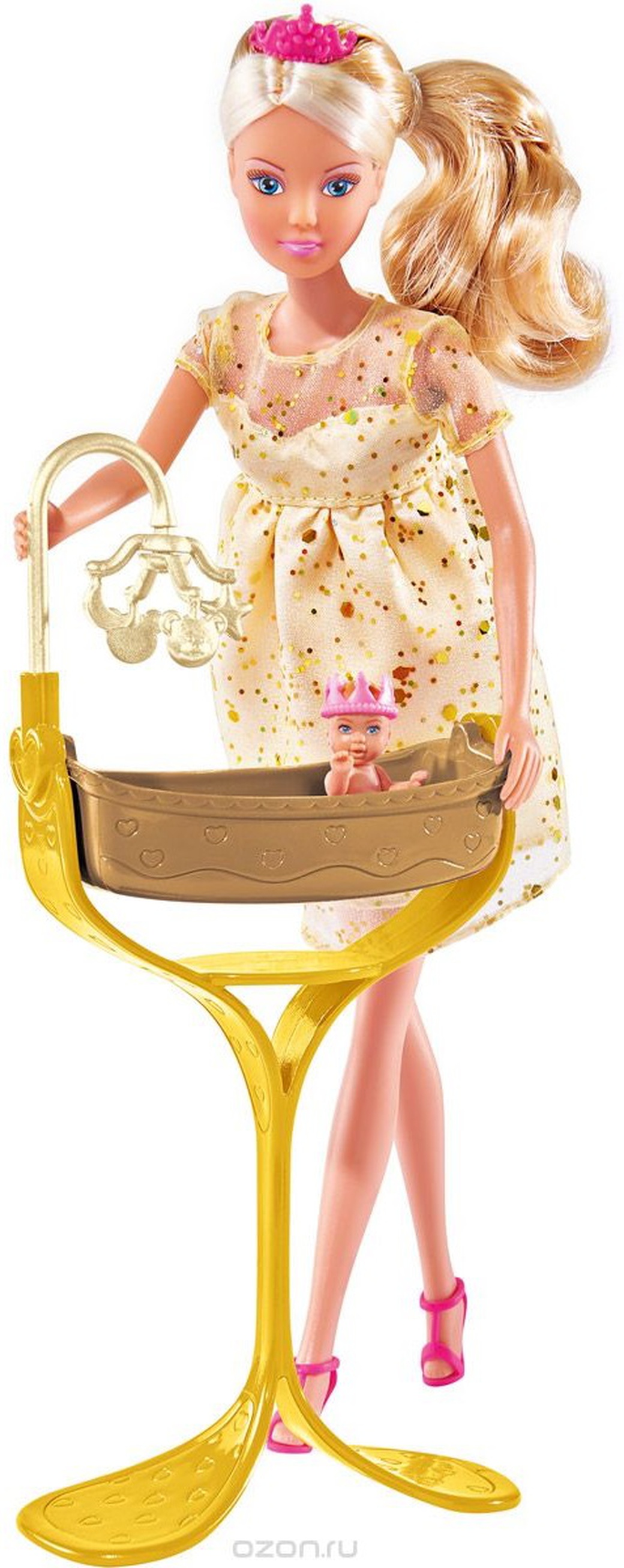 Simba Штеффи кукла беременная, королевский набор фото