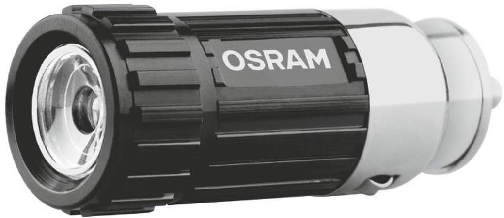Портативный фонарик OSRAM, встроенный аккумулятор, зарядка от прикуривателя, LEDIL205 фото