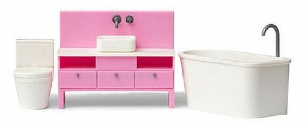 Lundby Мебель для домика базовый набор для ванной комнаты фото