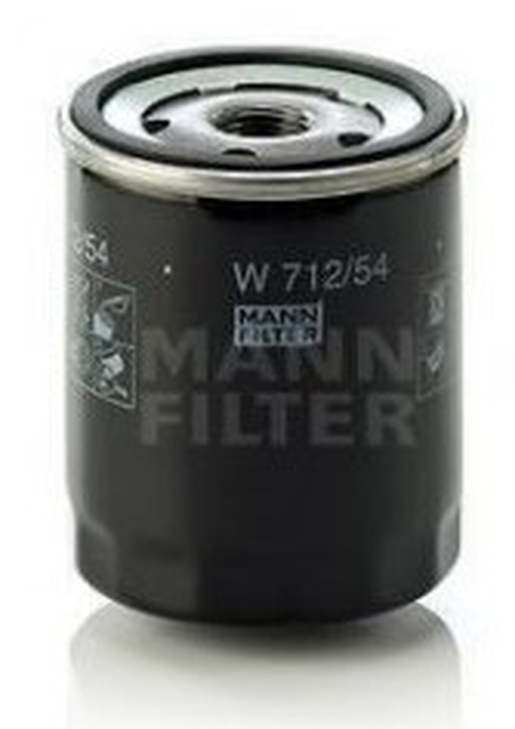Фильтр масляный MANN W712/54 для SAET Arosa/SKODA Fabia/VW Lupo mot.1,0L фото