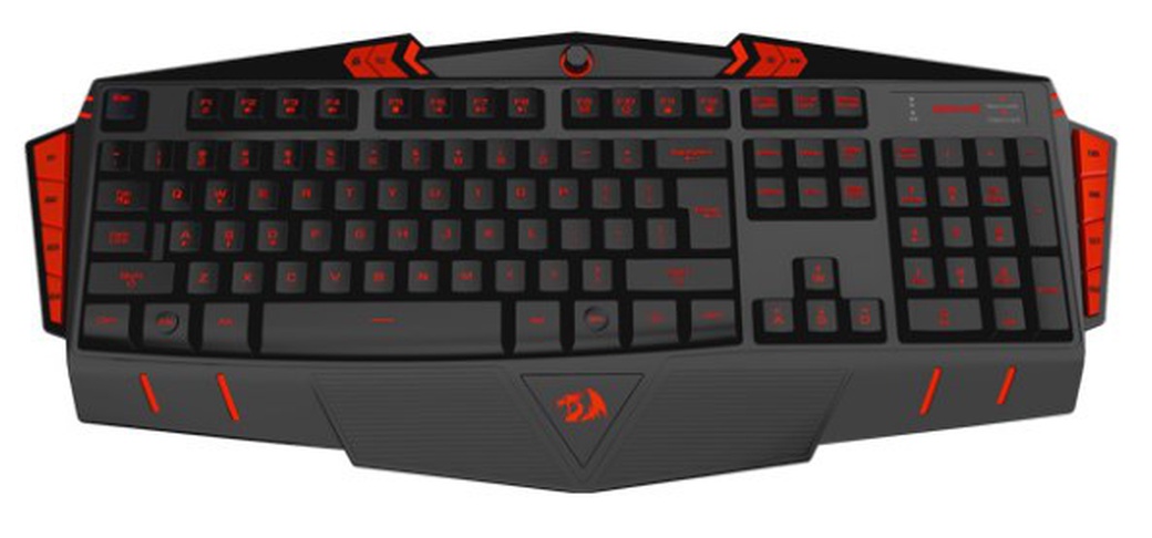 Проводная игровая клавиатура Redragon Asura RU,черный,7 уровней подсветки фото