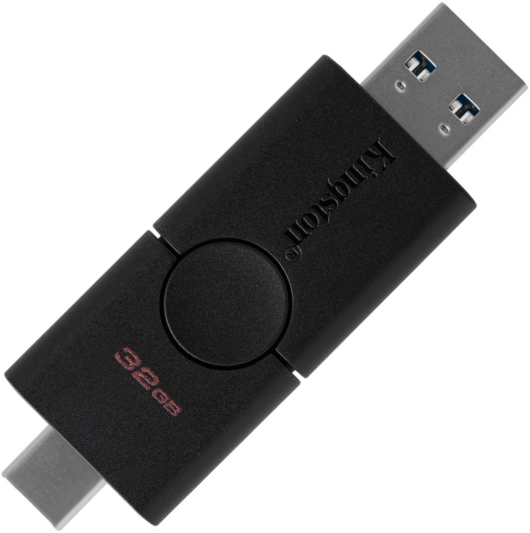 Флеш-накопитель Kingston DataTraveler DUO USB Type-C/USB 3.2 32GB фото