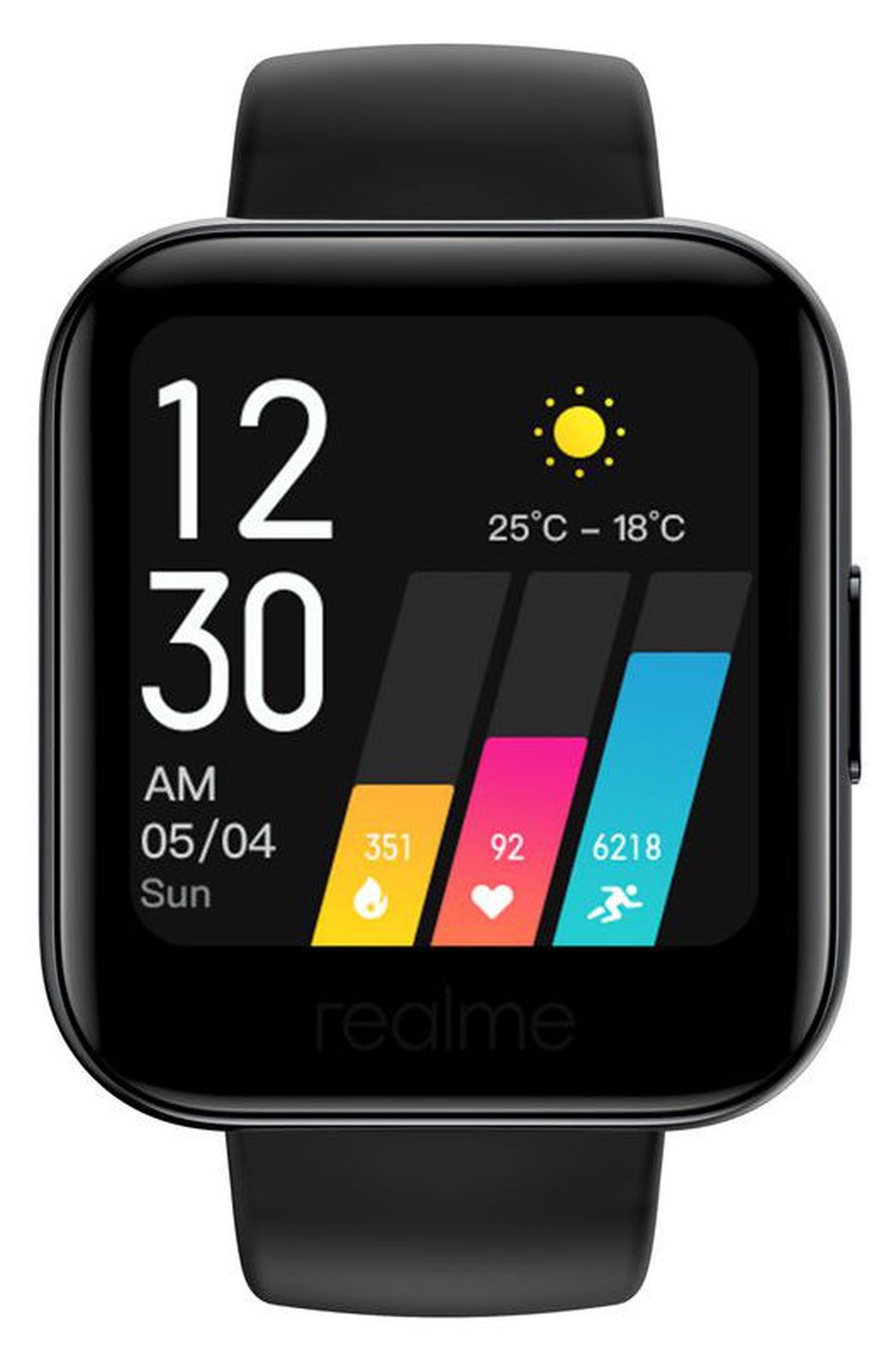 Умные часы Realme Watch 35мм 1.4", черные фото