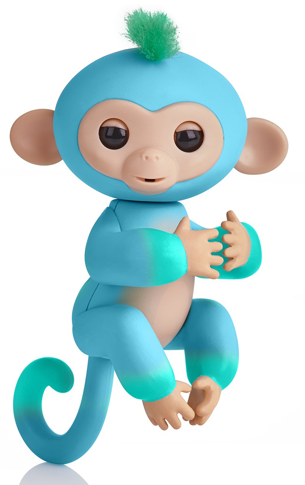 Интерактивная игрушка робот WowWee Fingerlings обезьянка ЧАРЛИ (голубая с зеленым) фото