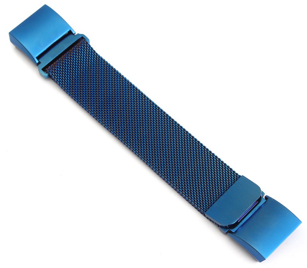 Ремешок для браслета Bakeey для Fitbit Charge 2, нержавеющая сталь, синий фото