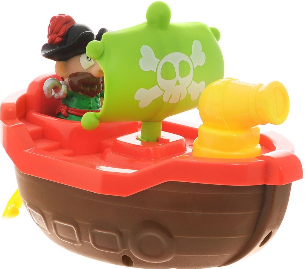 Keenway Пират - игрушка для купания , красный фото