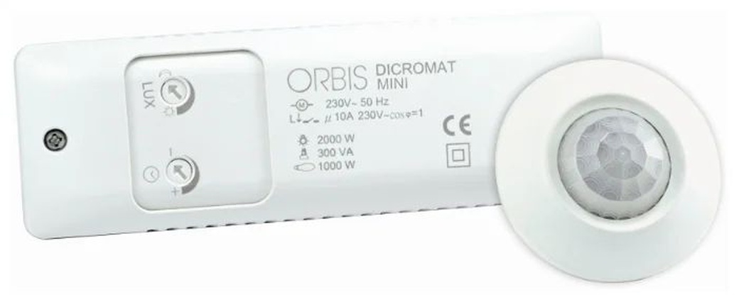 Датчик движения ORBIS OB133512,10А, белый фото