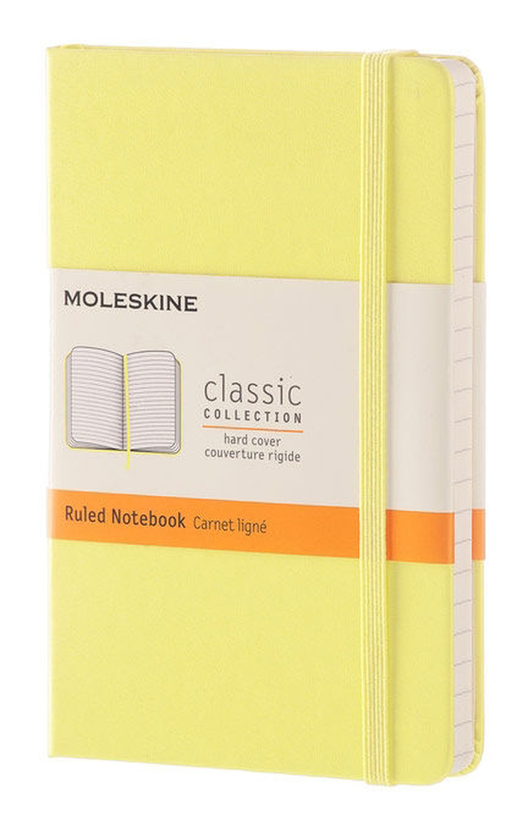 Блокнот Moleskine Classic Pocket, цвет желтый, в линейку фото