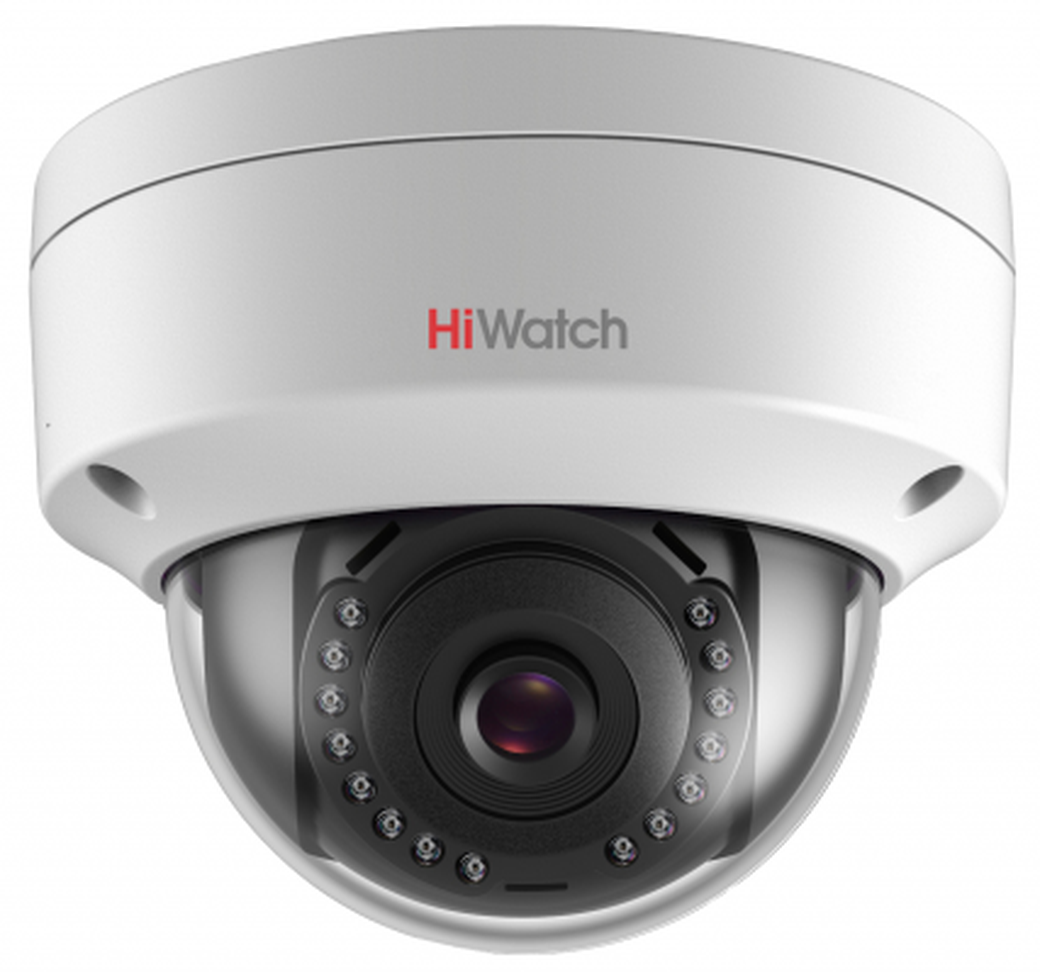 Видеокамера IP Hikvision HiWatch DS-I402 4-4мм цветная корп.:белый фото