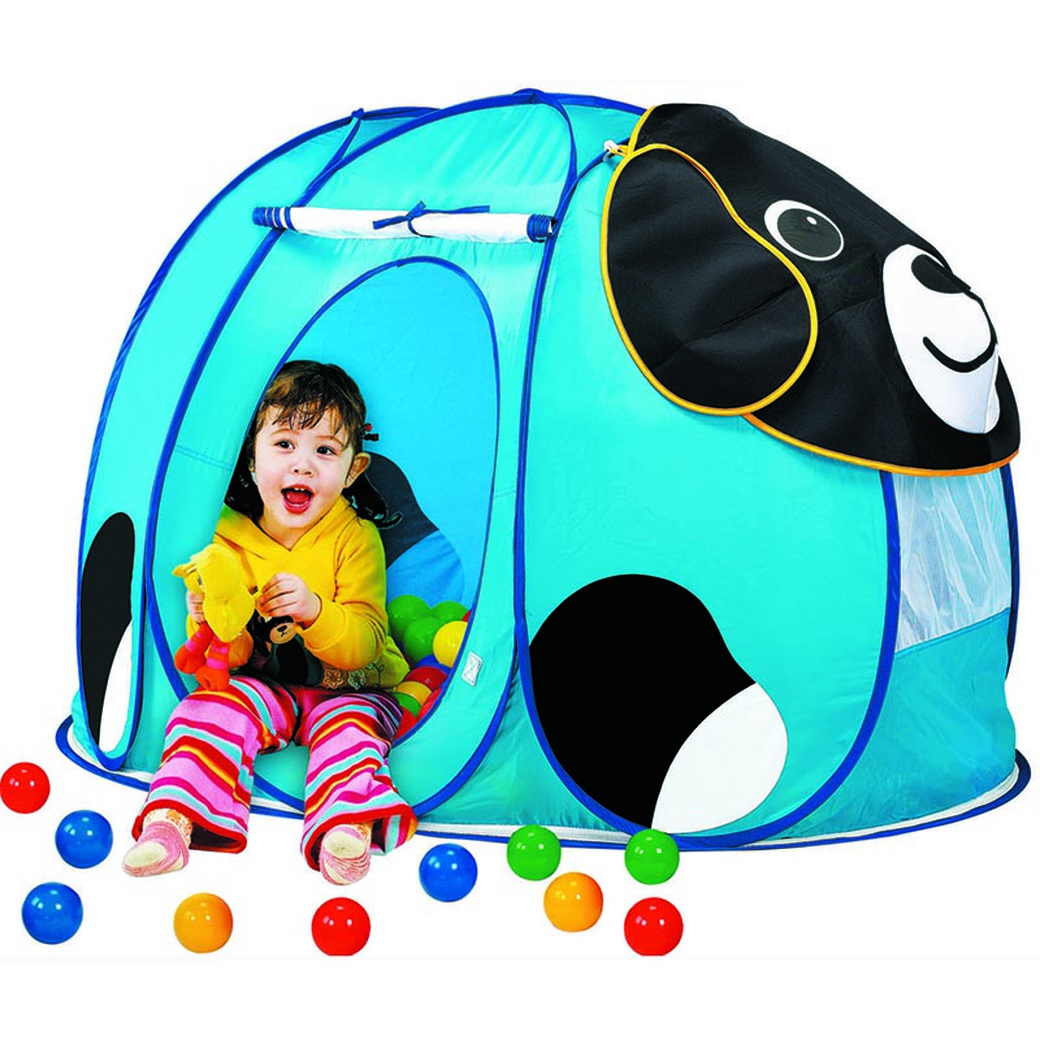 Calida 668 - детская палатка с шариками собачка фото