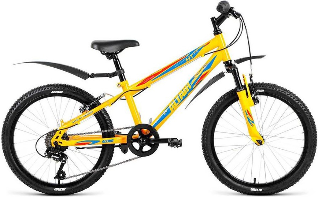 Велосипед 20" Altair MTB HT 20 2.0 6 ск 17-18 г 10.5' Желтый/RBKN81N06003 фото