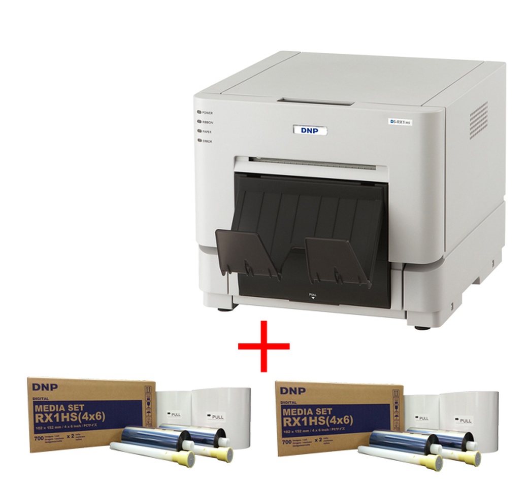 Cублимационный фотопринтер DNP DS-RX1 HS + 2 коробки бумаги фото