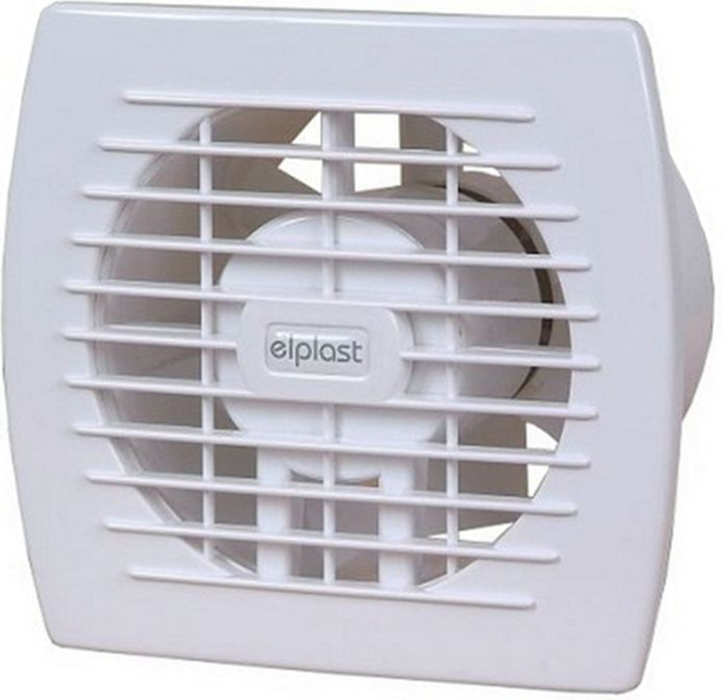 Вентилятор вытяжной накладной E100T.белый фото